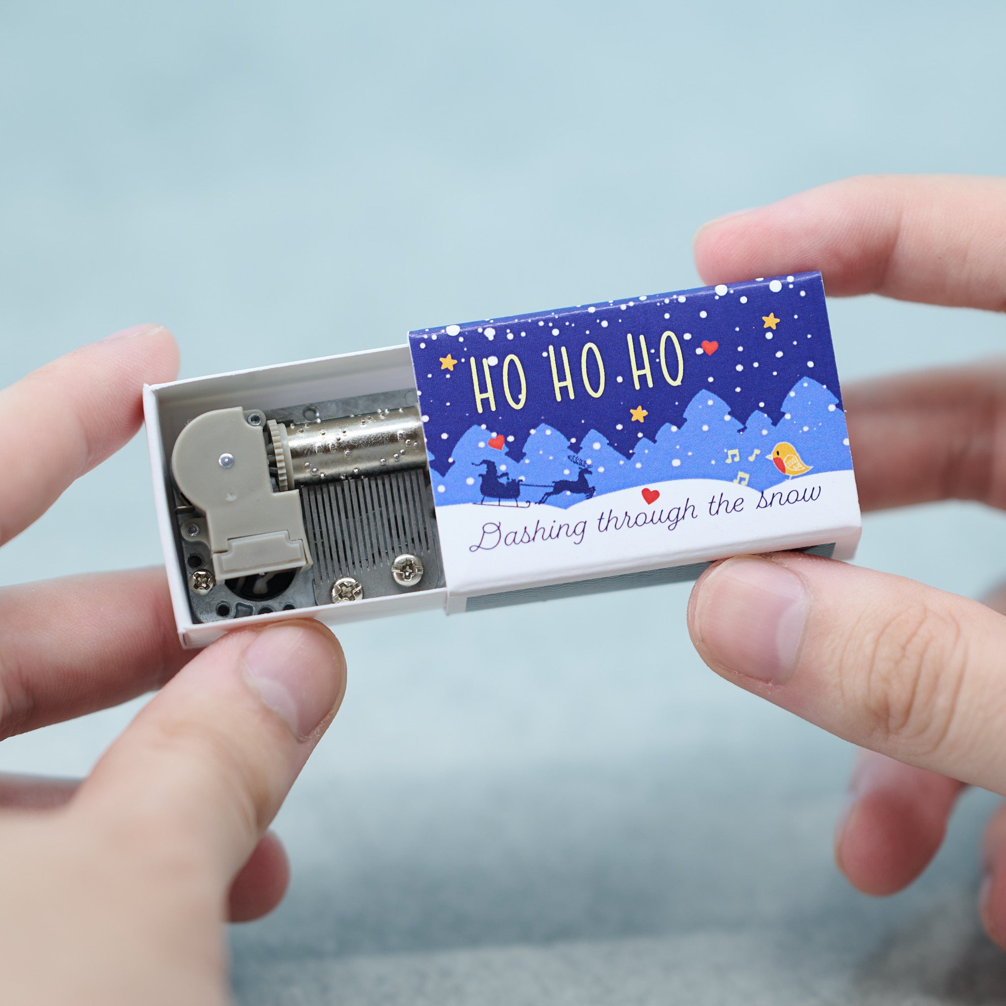 Christmas Music Box Kit In A Matchbox