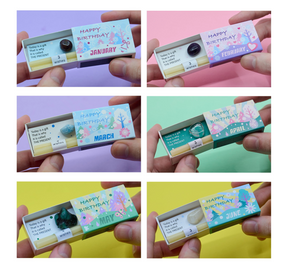 Mindful Birthstone Gift In A Matchbox