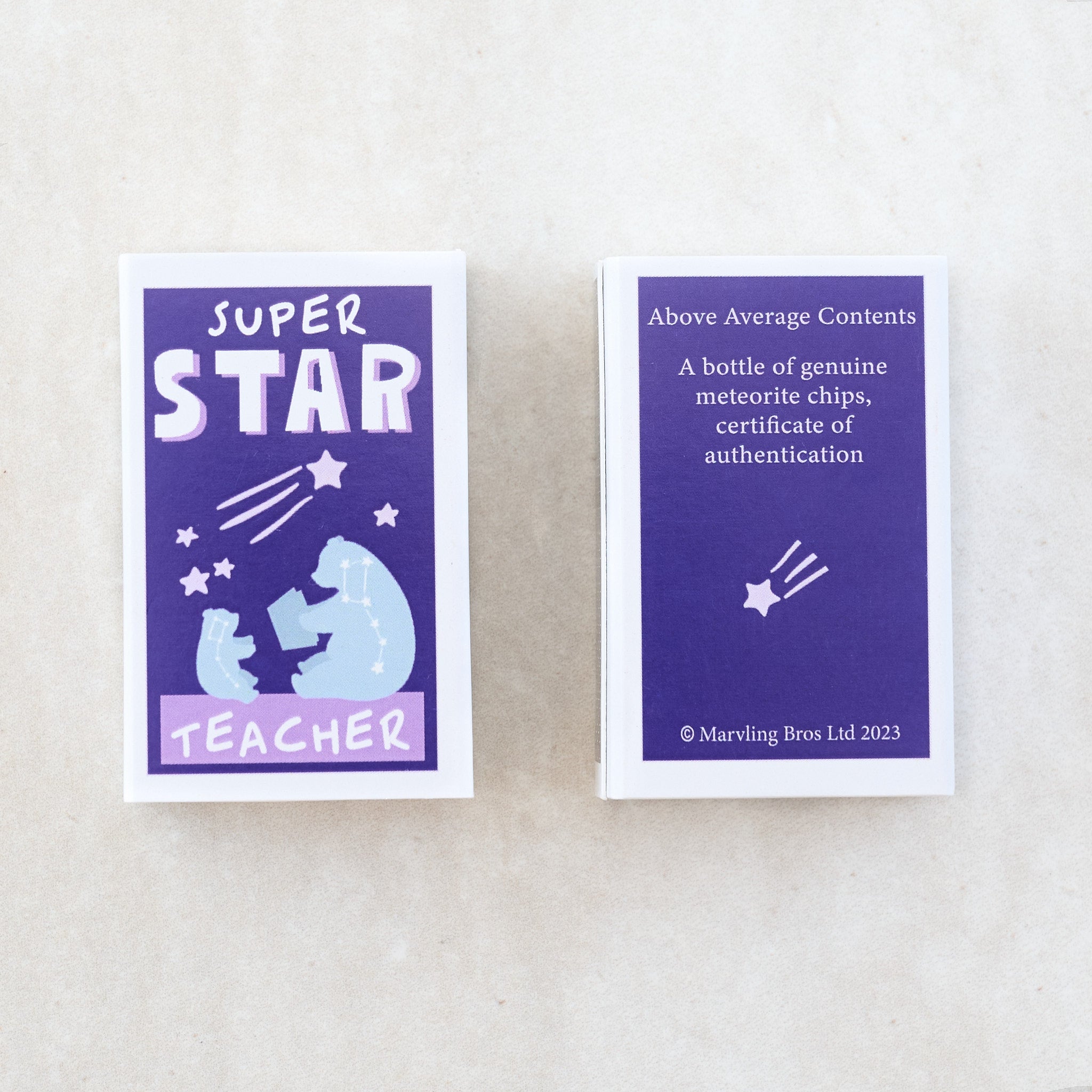 Super Star Teacher Meteorite Gift