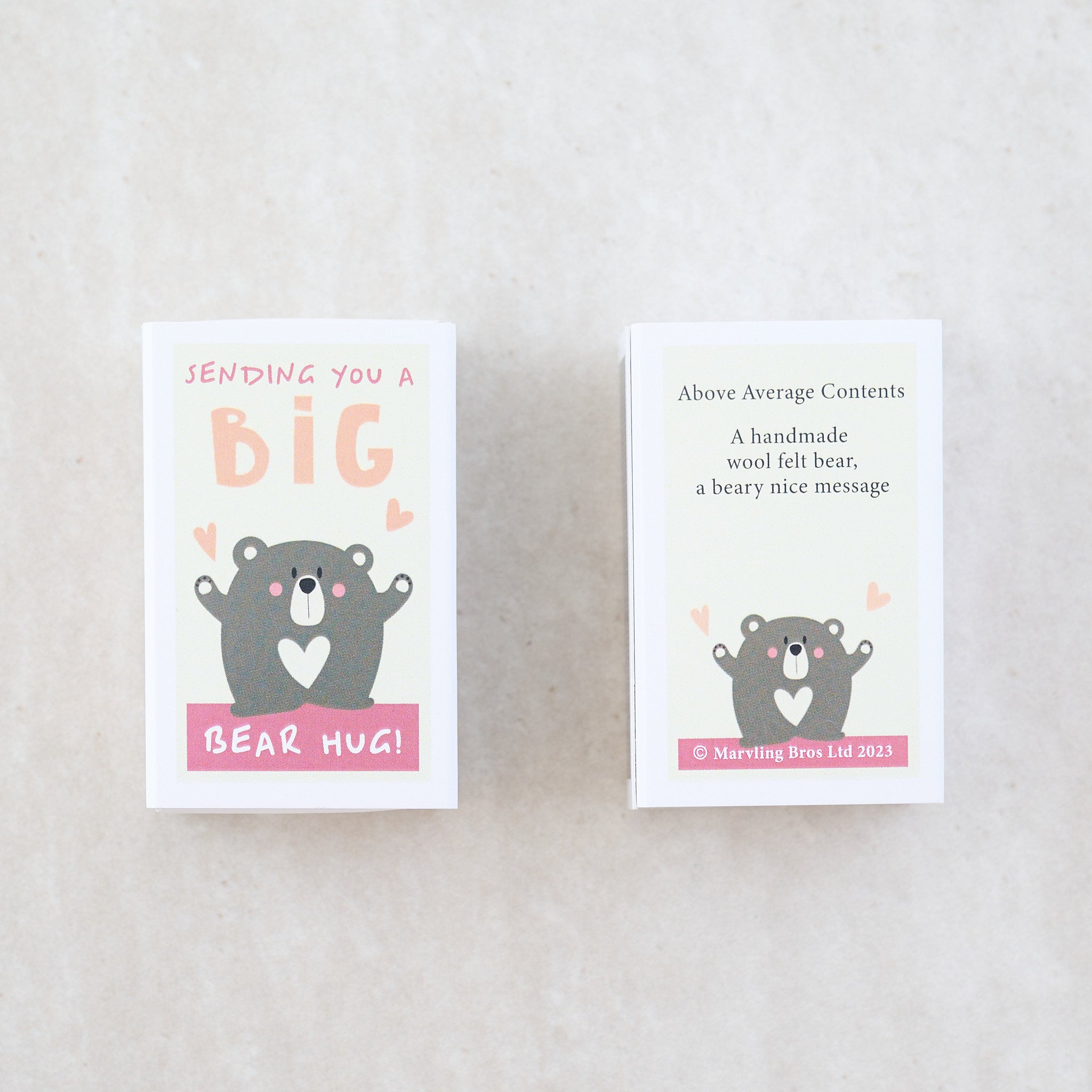 Big Bear Hug In A Matchbox