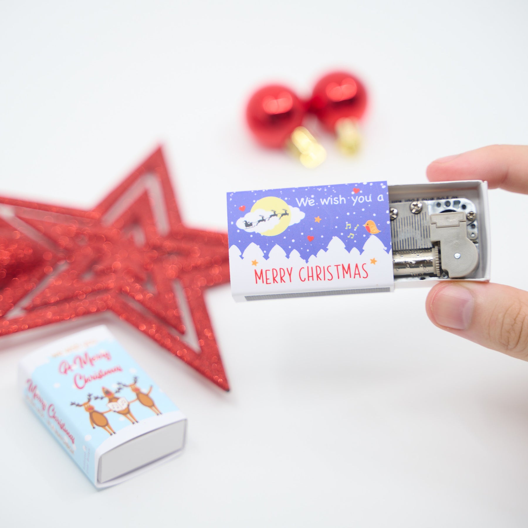 Christmas Music Box Kit In A Matchbox