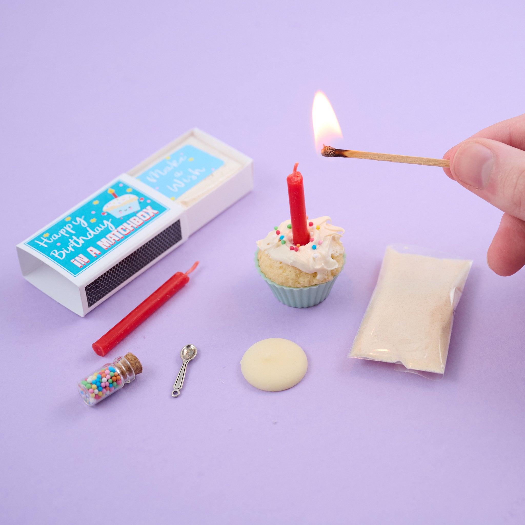 Make Your Own Birthday Cake In A Matchbox