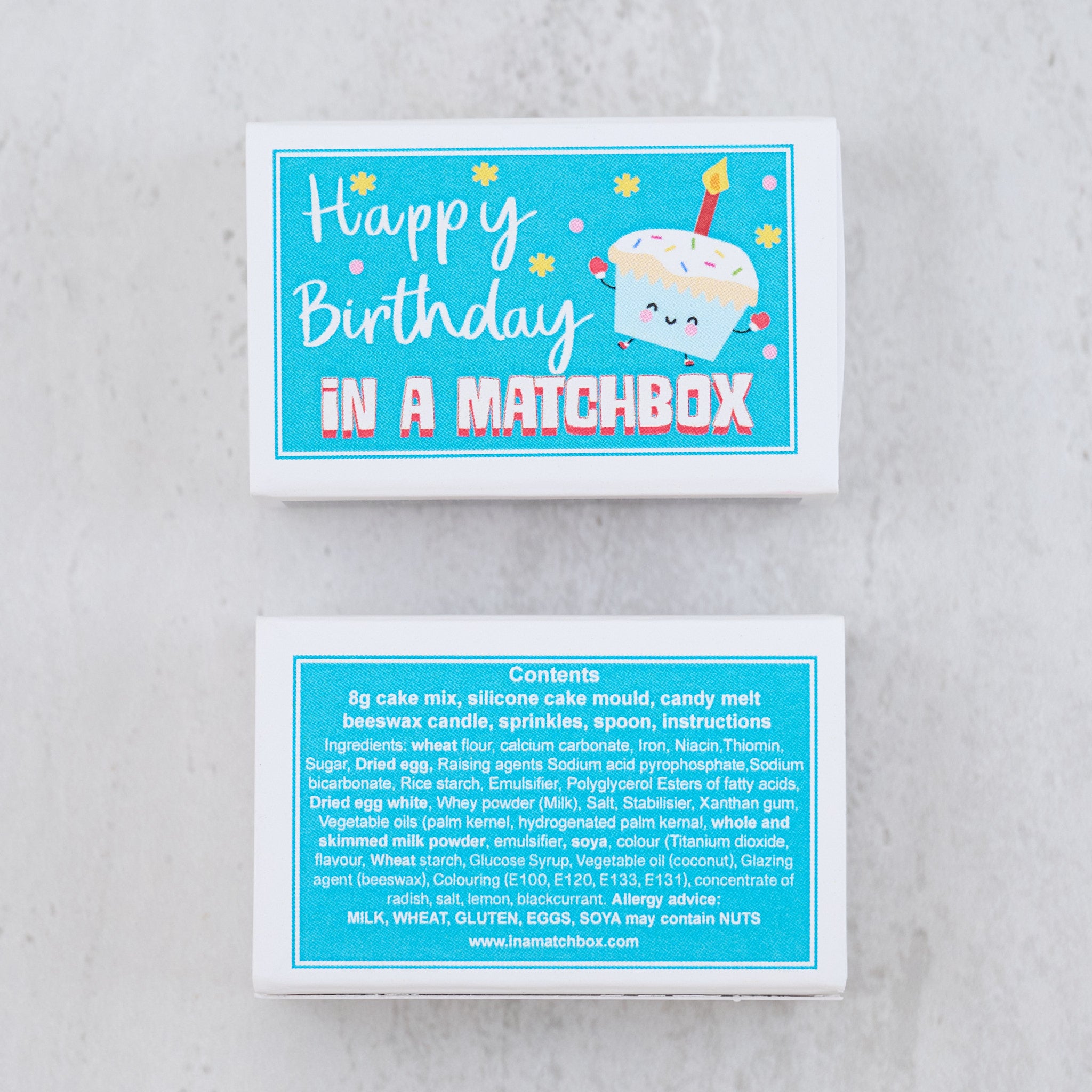 Make Your Own Birthday Cake In A Matchbox