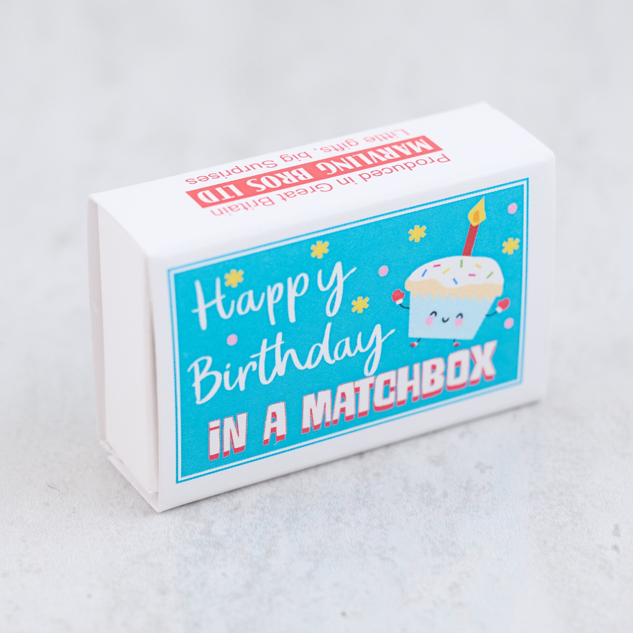 Make Your Own Birthday Cake In A Matchbox