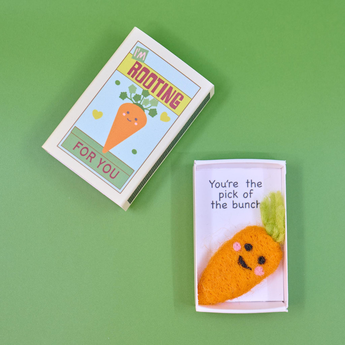 Fruit and Veg Wool Felt characters