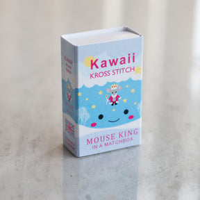 Kawaii Cross Stitch Mouse King