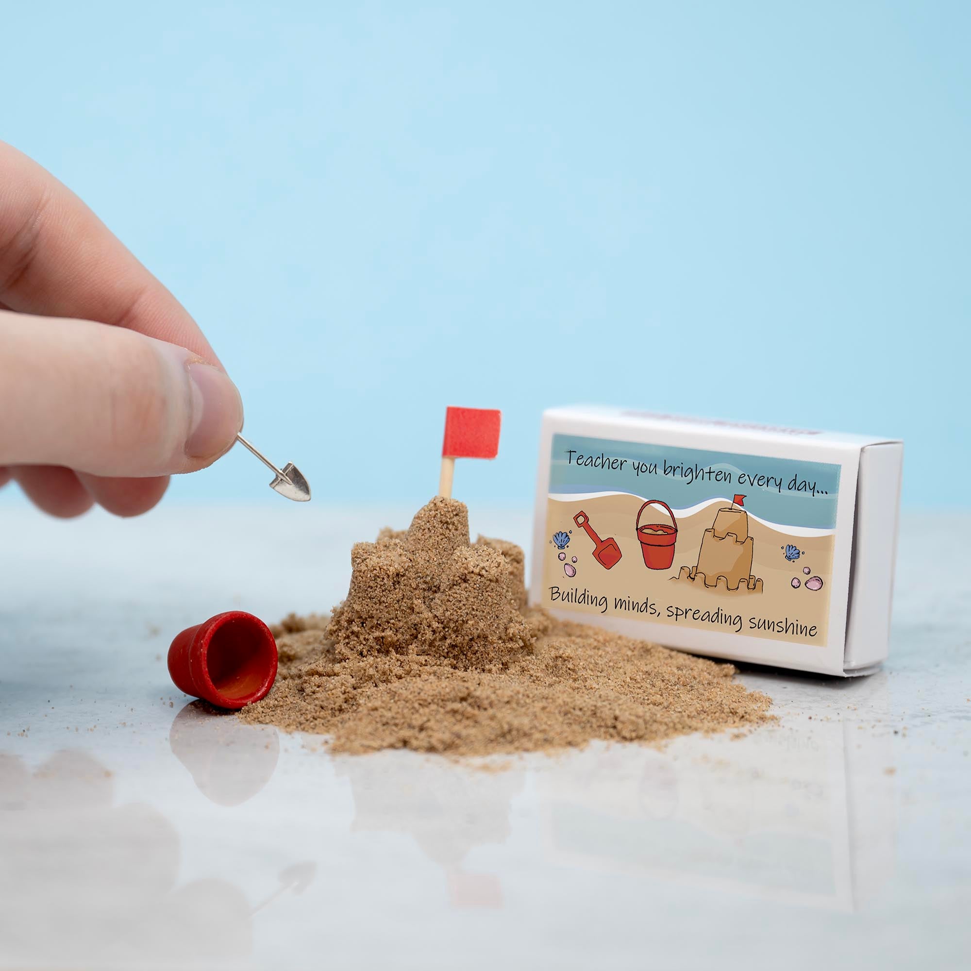 Thank You Teacher Sand Kit Gift In A Matchbox