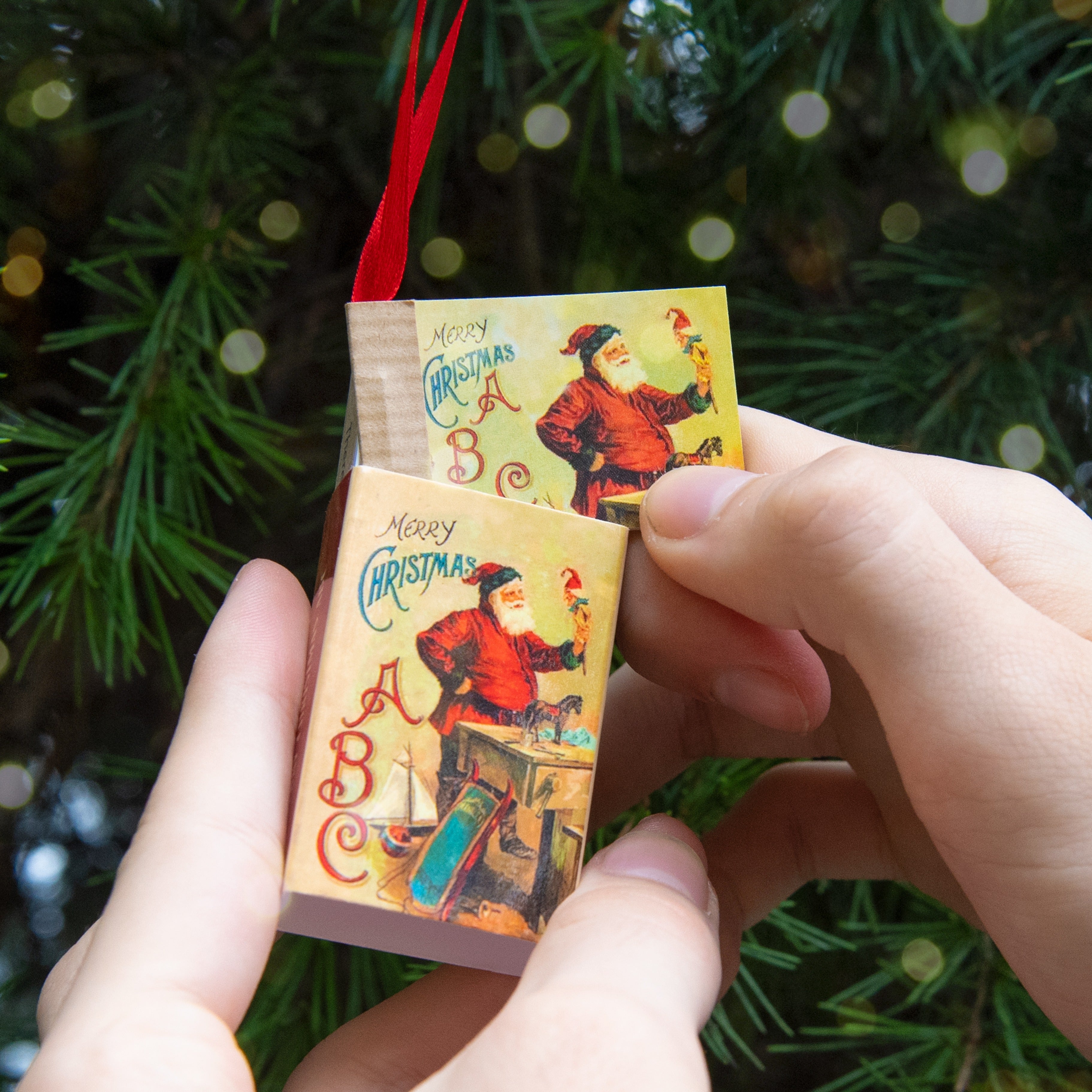 Tree Decoration Christmas ABC Victorian Poem