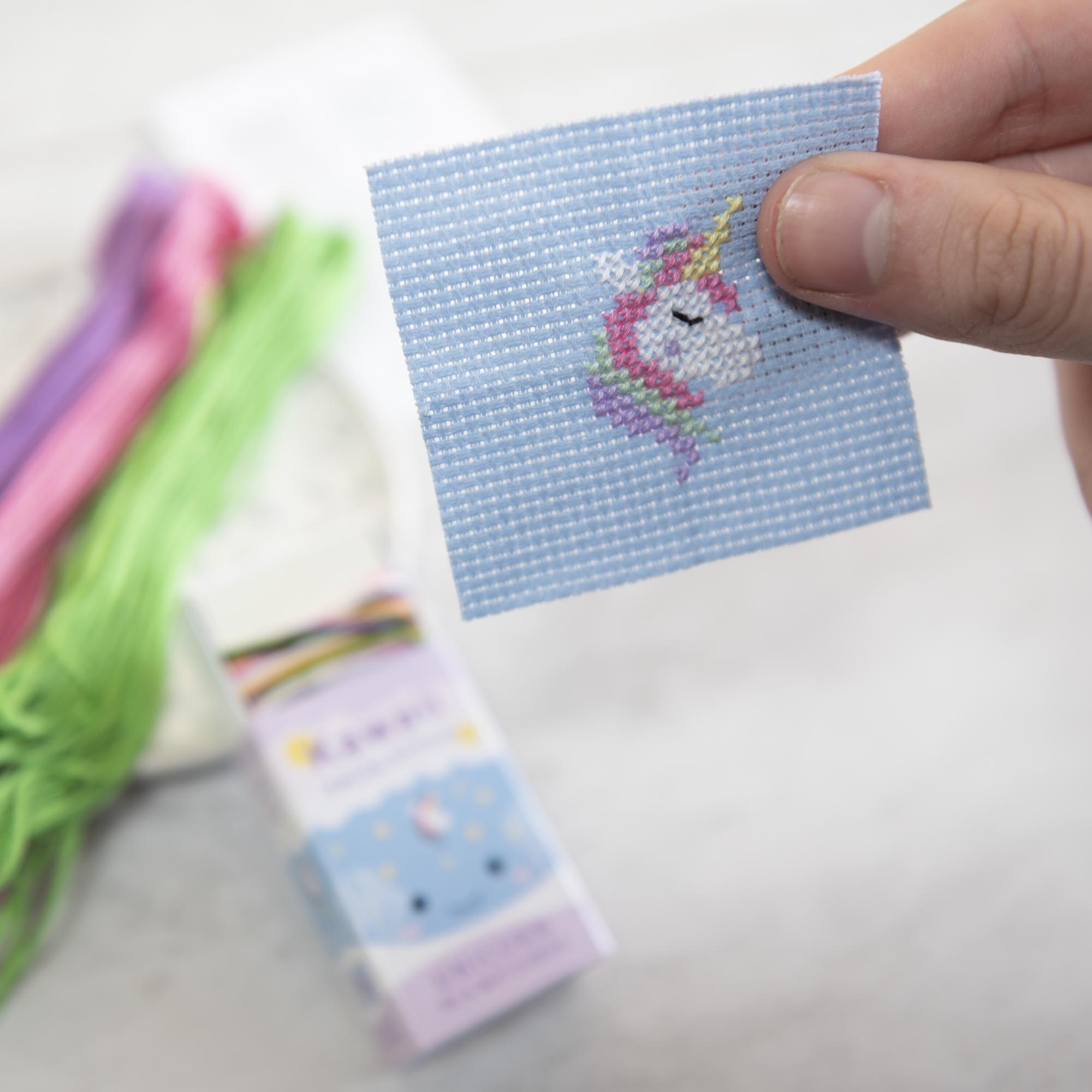 Kawaii Cross Stitch Unicorn