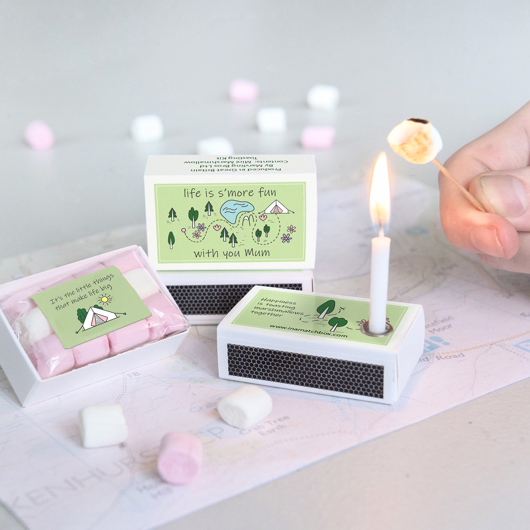 Mini Marshmallow Toasting Kit For Mum